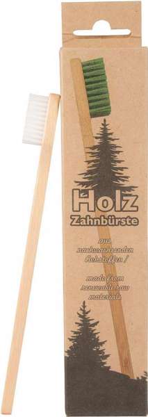 Zahnbürste aus Buchenholz, aus nachhaltiger Forstwirtschaft