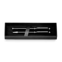 CALIOPE SET. Schreibset mit Tintenroller und Kugelschreiber aus Metall