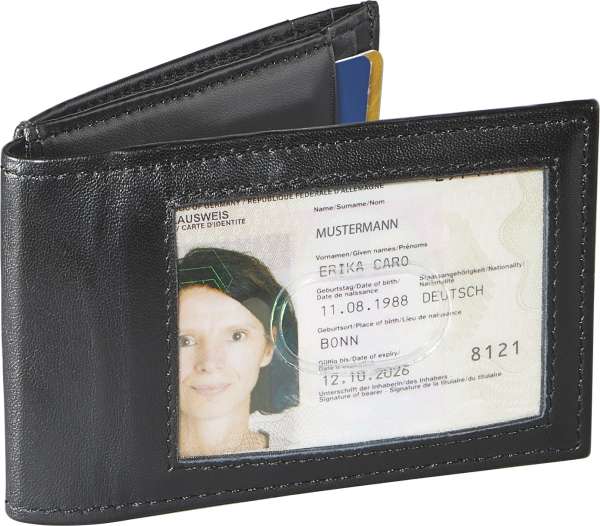 RFID Leder-Etui für Kreditkarten