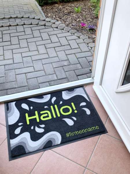 Werbematte für Services Rund ums Haus 40 x 60 cm