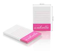 Haftnotizen mit Logo-Druck