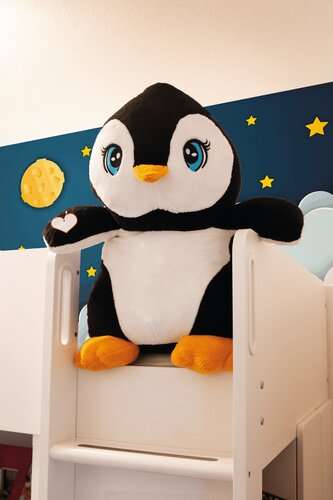 SKIPPER - Großer Plüsch-Pinguin
