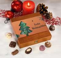 Vorschau: Holzkassette Trüffel Pralinen Vorschau: Holzkassette Trüffel Pralinen