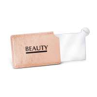 Vorschau: Taschenspiegel aus Edelstahl, im Etui Vorschau: Taschenspiegel aus Edelstahl, im Etui