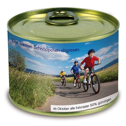 Natur-Konserve mit Samen