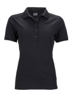 Ladies' Elastic Polo Piqué