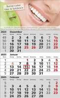 3 Monats-Wandkalender Standard 1, deutsch