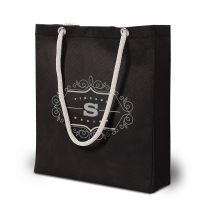 Vorschau: Einkaufstasche BERLIN mit Boden-, Seitenfalte und langen Griffen Vorschau: Einkaufstasche BERLIN mit Boden-, Seitenfalte und langen Griffen