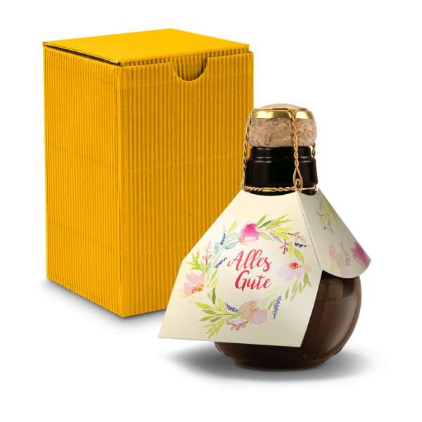 Kleinste Sektflasche der Welt! Alles Gute