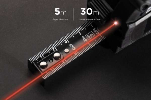 Gear X 5m Maßband mit 30m Laser