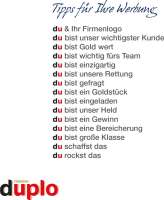 Vorschau: Duplo 3-er Vorschau: Duplo 3-er