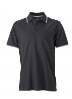 Men's coldblack® Polo black/white/grey