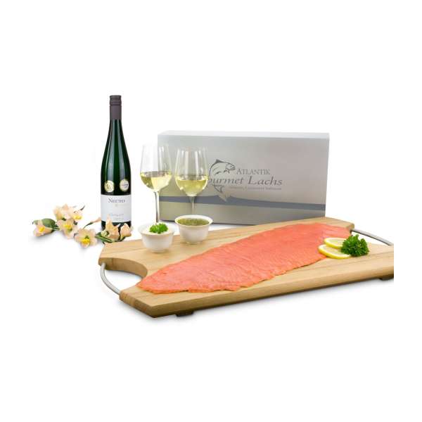 Präsentset Lachs-Geschenk: Genießer