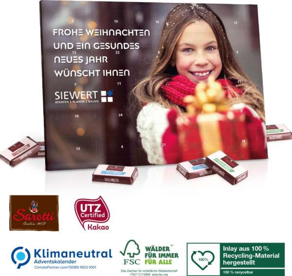 Sarotti Tisch-Adventskalender Business Exklusiv