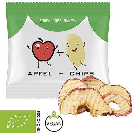 Bio Apfelchips, ca. 15g, Maxi-XL-Tüte