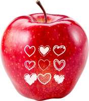 Logo Frucht Motiv-Äpfel