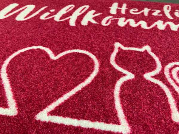 Werbematte für Services Rund ums Haus 40 x 60 cm