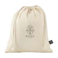 Gift Pouch Naturel GRS Recycled Cotton (150 g/m²) M