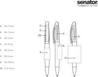 Vorschau: senator® Bridge Clear MT Drehkugelschreiber Vorschau: senator® Bridge Clear MT Drehkugelschreiber