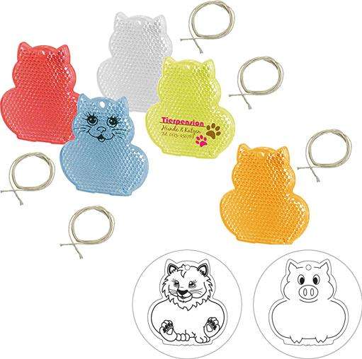 Sicherheitsreflektor "Katze"