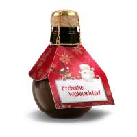 Vorschau: Kleinste Sektflasche: Fröhliche Weihnachten Vorschau: Kleinste Sektflasche: Fröhliche Weihnachten