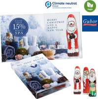 Süßes Briefchen mit Mini Schoki-Weihnachtsmännchen Standard