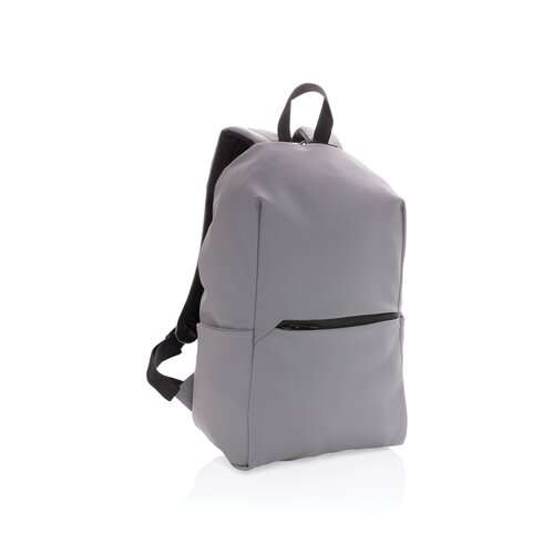 Schicker PU 15.6&quot; Laptop-Rucksack