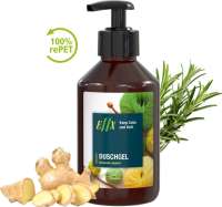 Vorschau: Duschgel Rosmarin-Ingwer, 250 ml, Body Label (R-PET) Vorschau: Duschgel Rosmarin-Ingwer, 250 ml, Body Label (R-PET)