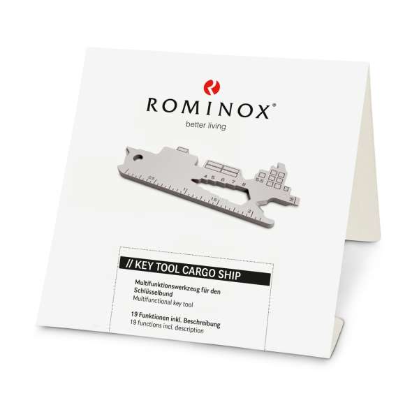 ROMINOX® Key Tool Cargo Ship 19 functions (Containerschiff)