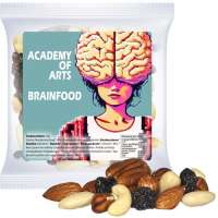 Bio Studentenfutter, ca. 30g, Express Maxi-Tüte mit Etikett