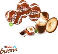 Vorschau: Schoko-Eier 6er-Set Kinder bueno Eggs Vorschau: Schoko-Eier 6er-Set Kinder bueno Eggs
