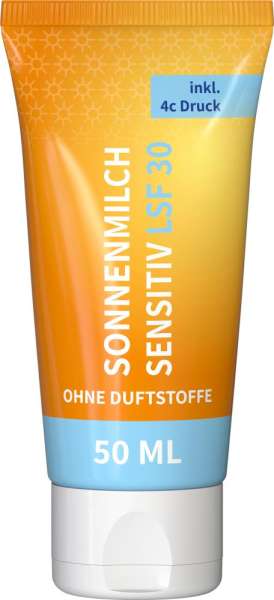 Sonnenmilch sensitiv LSF 30, 50 ml Tube