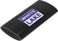 White Lake Compact External SSD Silver, 512GB