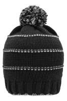 Knitted Winter Beanie with Pompon