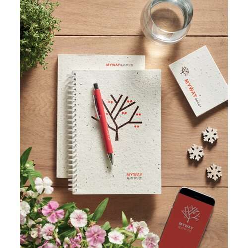 SEED BOOK DIN A5 Notizbuch Samenpapier