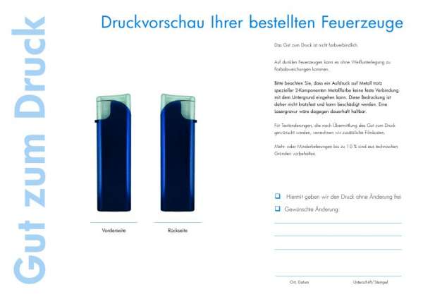 Zorr Slider Piezo Feuerzeug