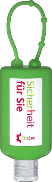 Handreinigungsgel, 50 ml Bumper, Body Label (R-PET)