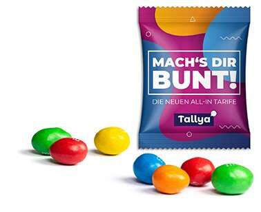M&amp;M&#039;s Peanuts im Werbetütchen
