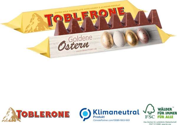 TOBLERONE Riegel im Werbeschuber, 35 g