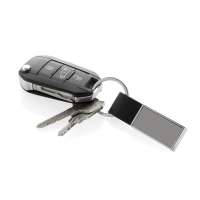 Vorschau: Schicker PU Schlüsselanhänger aus RCS recyc. Zinklegierung Vorschau: Schicker PU Schlüsselanhänger aus RCS recyc. Zinklegierung