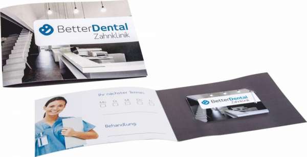 dentOcard® Greeting Card - Zahnseide für unterwegs