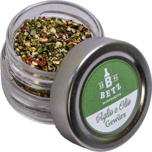 Aglio Olio Gewürzmischung im Schraubglas, 15 g