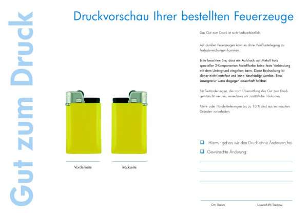Djeep Einwegfeuerzeug