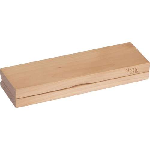 Mark Twain Schreibset aus Holz