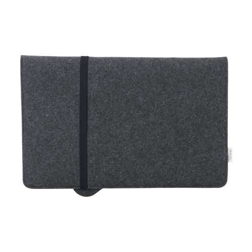 Recycled Felt &amp; Apple Leather Laptop Sleeve 15/16&quot;