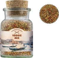 Gewürzmischung Mediterraner Veggie Mix, ca. 50g, Korkenglas