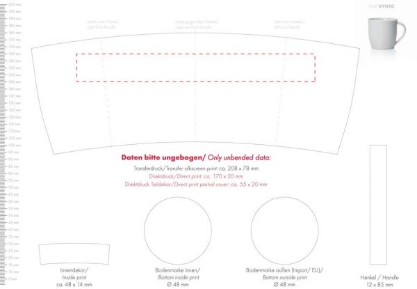 Porzellanbecher Kyoto