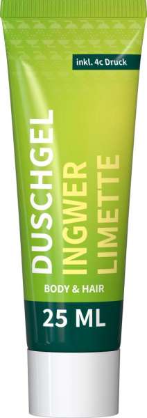 Duschgel Body &amp; Hair, 25 ml Tube