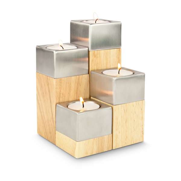 4er Teelicht-Set Luce