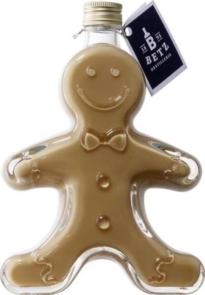 Lebkuchenmann mit Spekulatius-Sahne-Likör 0,25 l, 15 % vol.
